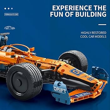 Reobrix 11006 McLaren F1 Toy Car Building Blocks, Remote